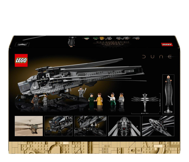 LEGO Icons 10327 Diuna - Atreides Royal Ornithopter - 1219031 - zdjęcie 9